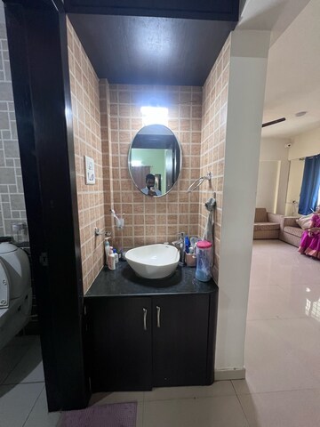 Bathroom in 2 BHK Builder Floor at New Front Apoorva, Bavdhan – for Rent