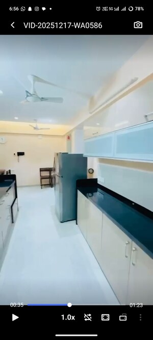 Kitchen in 2 BHK Apartment at Bharat Kunj CHS, Erandwane – for Rent