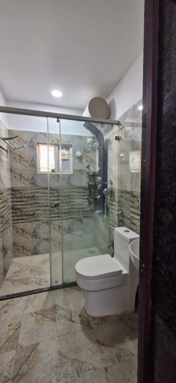 Bathroom in 3 BHK Builder Floor at Kondapur – for Rent