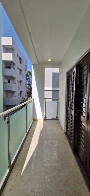 Balcony in 3 BHK Builder Floor at Kondapur – for Rent