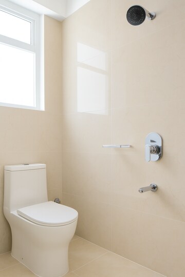 Bathroom in 3 BHK Builder Floor at Kondapur – for Rent