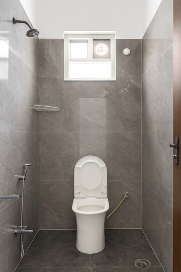 Bathroom in 3 BHK Builder Floor at Kondapur – for Rent