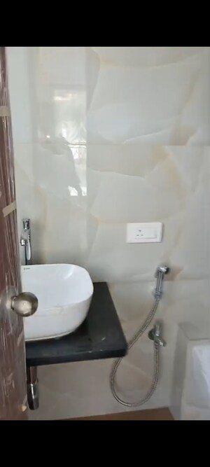 Bathroom in 2 BHK Apartment at Ashraj Krishna Bhuvan, Vile Parle East – for Rent