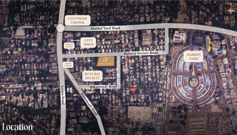 Master Plan, majestique-krutarth 3 Bedroom 1507 Sq.Ft. Apartment In Bibwewadi Pune 9666905