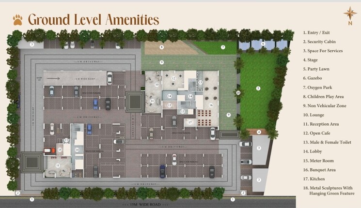 Master Plan, majestique-krutarth 3 Bedroom 1507 Sq.Ft. Apartment In Bibwewadi Pune 9666905