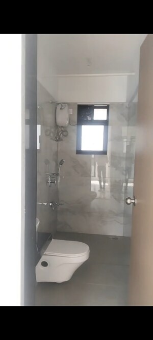 Bathroom in 2 BHK Apartment at Lakshmi Solitaire, Vile Parle East – for Rent