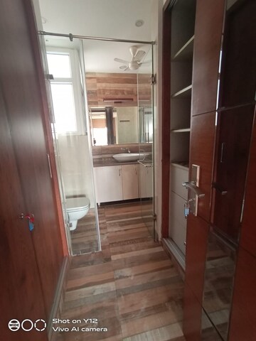 Bathroom in 3 BHK Builder Floor at Greater Kailash I – for Rent