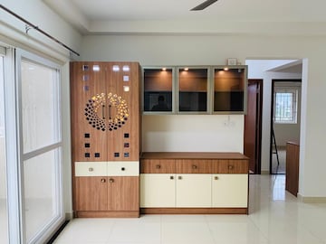 Living Room in 3 BHK Apartment at Mathikere – for Rent