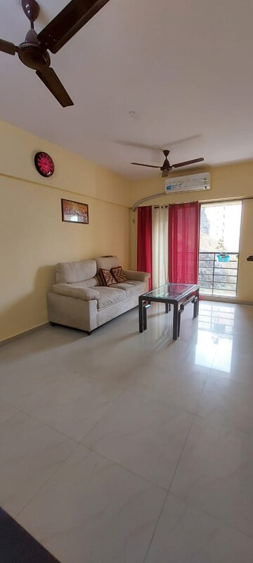 Living Room in 2 BHK Apartment at Divyam Heights, Andheri West – for Rent