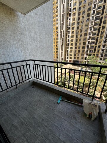 Balcony in 2 BHK Apartment at Runwal Gardens Phase I, Dombivli East – for Rent