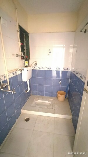 Bathroom in 2 BHK Apartment at Yasho Deep Heights, Gothivali Village – for Rent