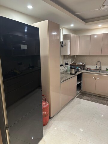 Kitchen in 3 BHK Builder Floor at Unitech South City II, Sector 50 – for Rent
