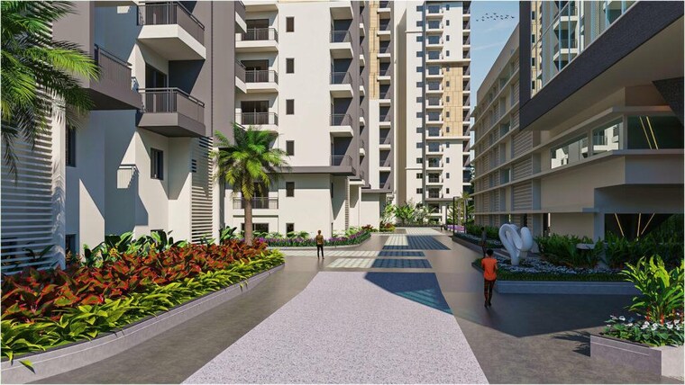 Exterior View, hallmark-pinnacle 3 Bedroom 1885 Sq.Ft. Apartment In Kollur Hyderabad 9667015
