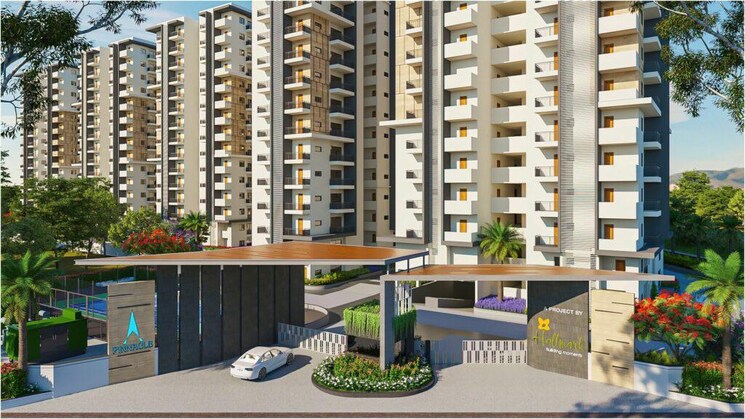 Exterior View, hallmark-pinnacle 3 Bedroom 1885 Sq.Ft. Apartment In Kollur Hyderabad 9667015