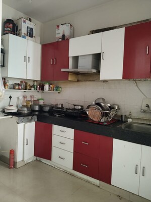 Kitchen in 2 BHK Apartment at JM Florence, Tech Zone 4 Greater Noida – for Rent