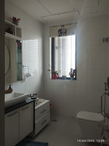 Bathroom in 4 BHK Apartment at Godrej Platinum, Alipore – for Sale