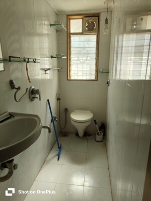 Bathroom in 1 BHK Apartment at Lilly Apartments, Bandra West – for Rent