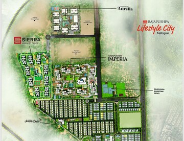 Master Plan in 2 BHK Apartment at Rajapushpa Sierra, Tellapur – for Sale