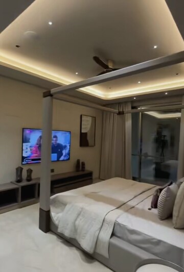 Bedroom in 2 BHK Apartment at Duville Riverdale Heights, Kharadi – for Rent