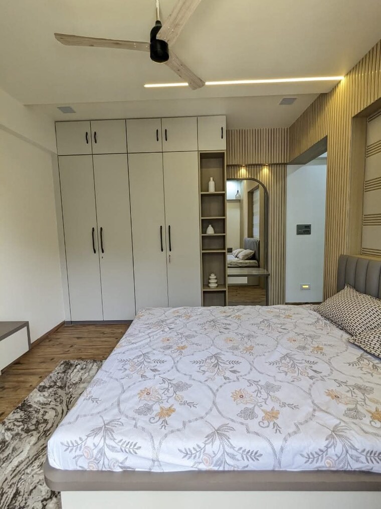 Bedroom, raymond-ten-x-habitat 2 Bedroom 640 Sq.Ft. Apartment In Pokhran Road No Two Thane 9667105