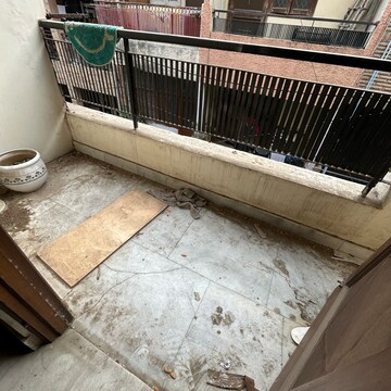 Balcony in 2 BHK Builder Floor at Kotla Mubarakpur – for Rent