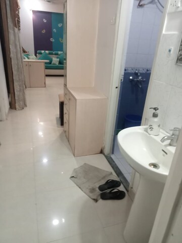Bathroom in 2 BHK Apartment at Harsh Vihar, Aundh – for Rent