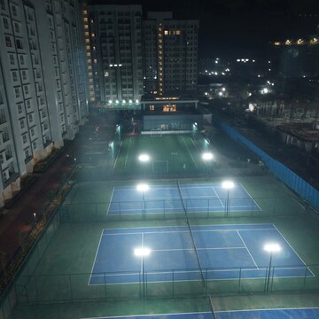 Swimming Pool in Studio Apartment at Gera Song Of Joy, Kharadi – for Rent