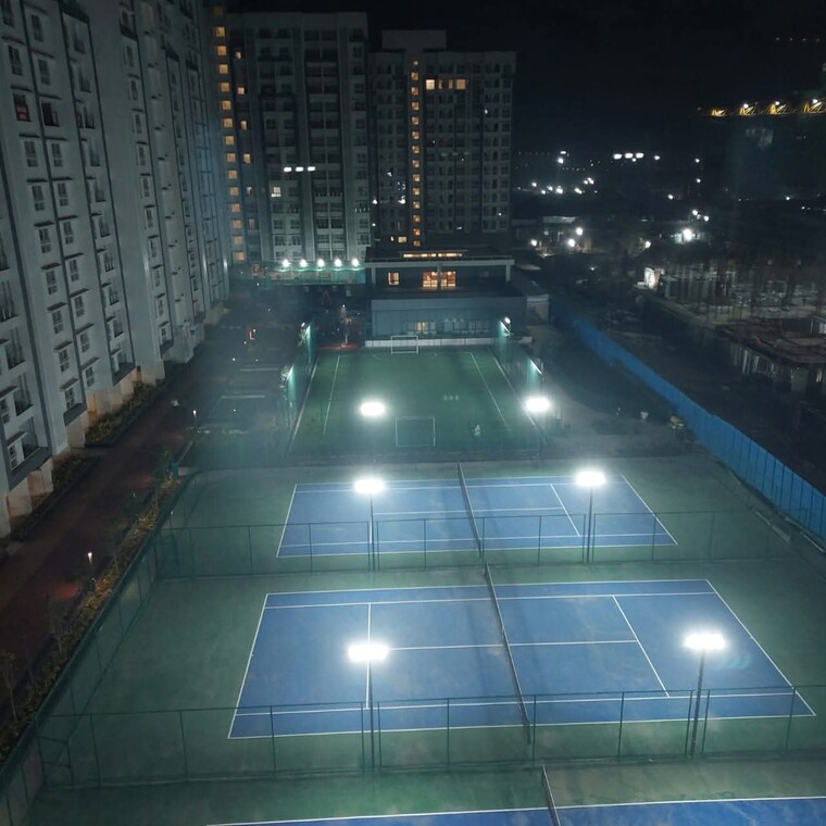 Swimming Pool, gera-song-of-joy Studio 300 Sq.Ft. Apartment In Kharadi Pune 9667182