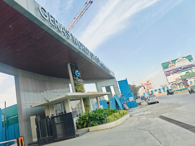 Exterior View, gera-song-of-joy Studio 300 Sq.Ft. Apartment In Kharadi Pune 9667182