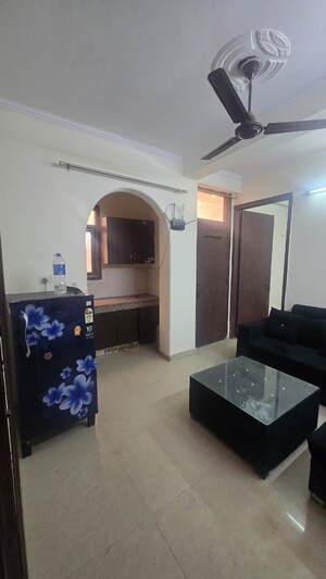 Living Room in 1 BHK Builder Floor at Saket – for Rent