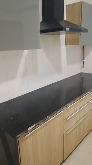 Kitchen in 3 BHK Apartment at Ekta Tripolis, Goregaon West – for Rent