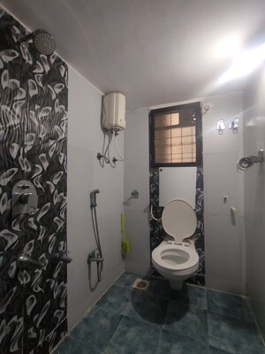 Bathroom in 2 BHK Apartment at Lodha Amara, Kolshet Road – for Rent