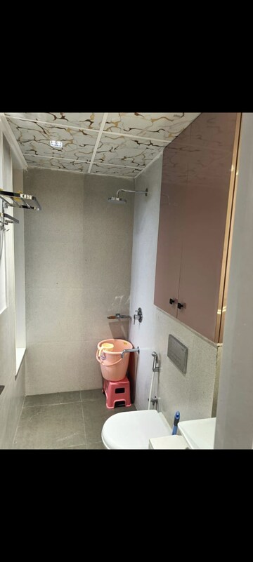 Bathroom in 2 BHK Apartment at Indiabulls One Indiabulls, Pokhran Road No Two – for Rent