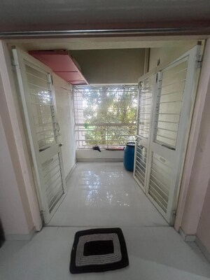 Building Lobby in 3 BHK Apartment at Shri Ram Nagar Society, Aundh – for Rent
