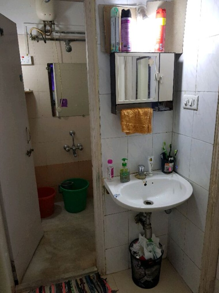 Bathroom, patil-raghukul-nagari-chs 1 Bedroom 570 Sq.Ft. Apartment In Bopodi Pune 9667248