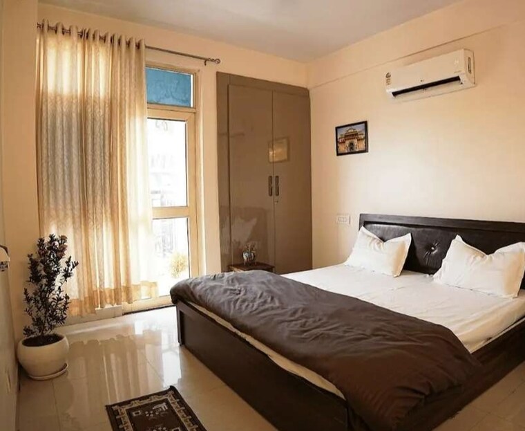 Bedroom, gomti nagar 3 Bedroom 1610 Sq.Ft. Apartment In Gomti Nagar Lucknow 9667259