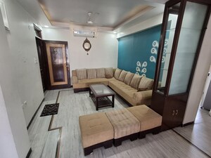 Living Room in 3 BHK Apartment at Adarsh Nagar – for Sale