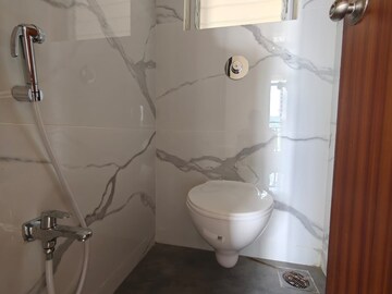 Bathroom in 1 BHK Apartment at Madhav Palacia, Ghodbunder Road – for Rent