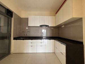 Kitchen in 3 BHK Apartment at Park Express, Baner – for Rent