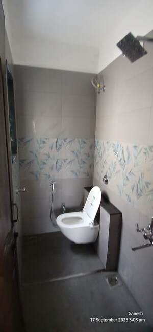 Bathroom in 2 BHK Apartment at DNV Elite Gardens, Aundh – for Rent