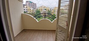 Balcony in 2 BHK Apartment at DNV Elite Gardens, Aundh – for Rent