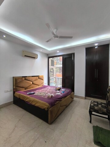Bedroom in 3 BHK Builder Floor at Greater Kailash I – for Rent