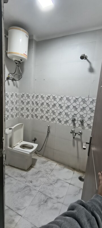 Bathroom in 1 BHK Builder Floor at Panchsheel Vihar – for Rent