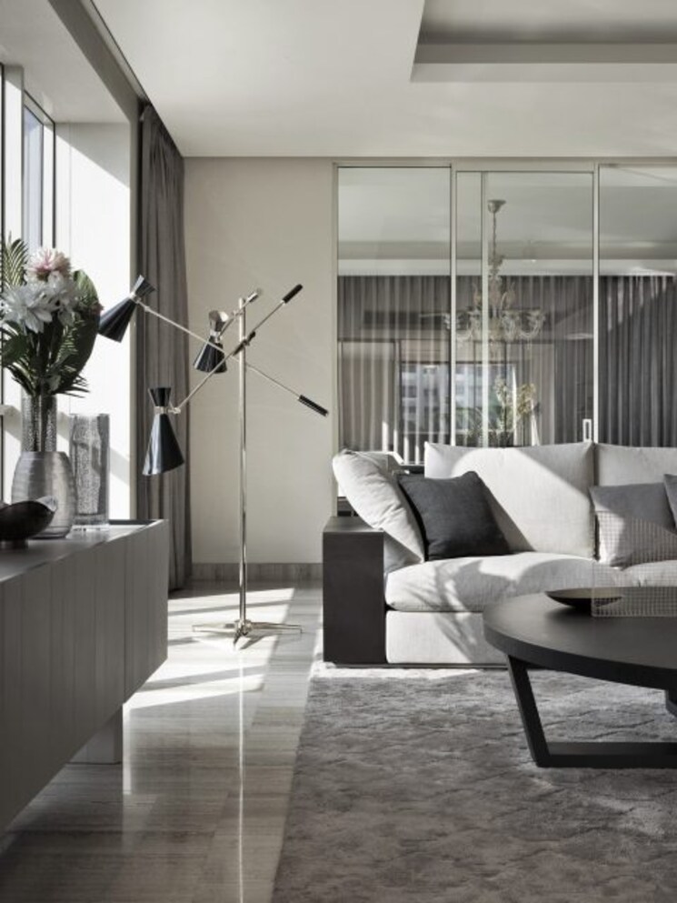 Living Room, rustomjee-crown 3 Bedroom 1343 Sq.Ft. Apartment In Prabhadevi Mumbai 9667346