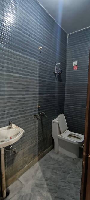 Bathroom in 1 RK Builder Floor at Panchsheel Vihar – for Rent