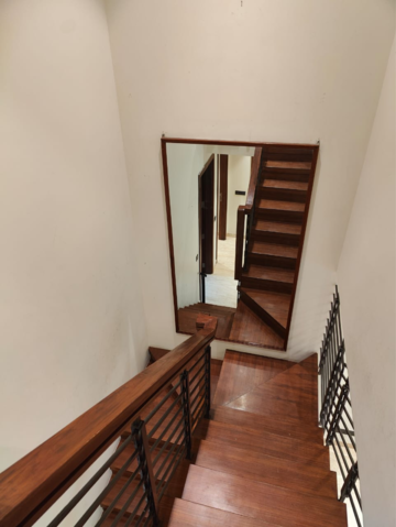 Staircase in 4 BHK Builder Floor at Gulmohar Park – for Rent