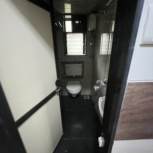 Bathroom in  Office Space at Vrindavan Society Borivali West, Poisar – for Sale