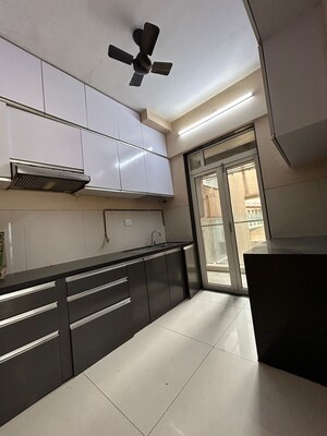 Kitchen in 3 BHK Apartment at Runwal Elegante, Andheri West – for Rent
