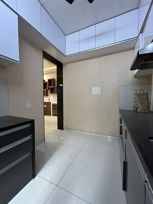 Kitchen in 3 BHK Apartment at Runwal Elegante, Andheri West – for Rent