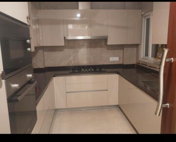 Kitchen in 3 BHK Builder Floor at Greater Kailash I – for Rent